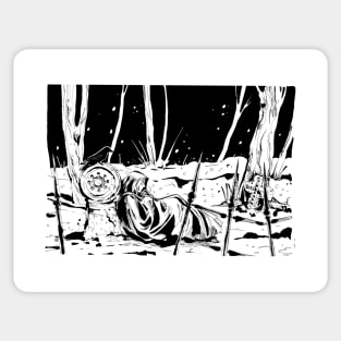 Resting Place Sticker